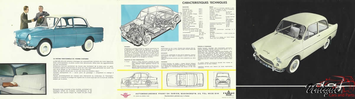 1961 DAF 600 Brochure Page 3